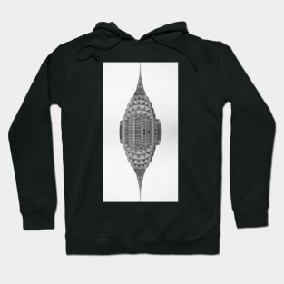 Chrysler Building (refected) Hoodie